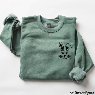 Pocket Bunny Sweatshirt *12 Colors (S-3X)