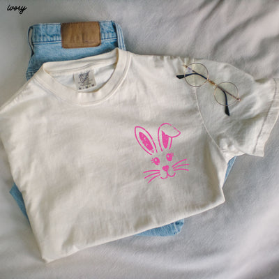 Pocket Bunny Comfort Colors Tee *15 Colors (S-3X)