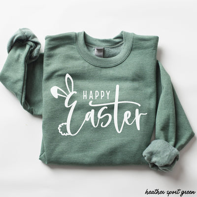 Happy Easter Sweatshirt *9 Colors (S-3X)