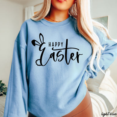 Happy Easter Sweatshirt *9 Colors (S-3X)
