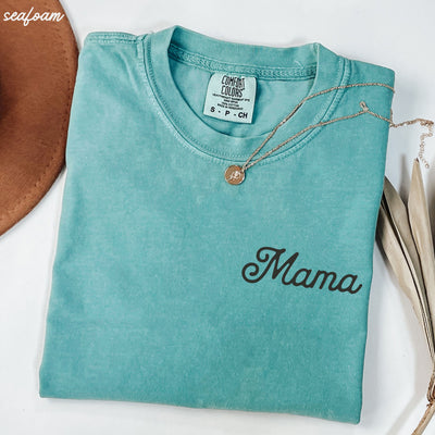 Mama Pocket Tee *12 Colors (S-3X)