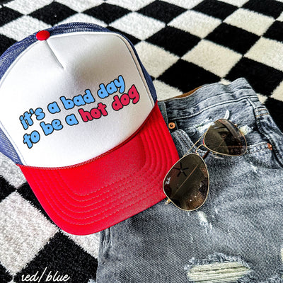 Hot Dog Trucker Hat *7 COLORS