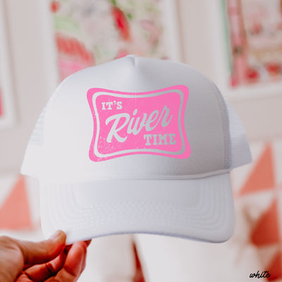 It's River Time Trucker Hat *9 COLORS