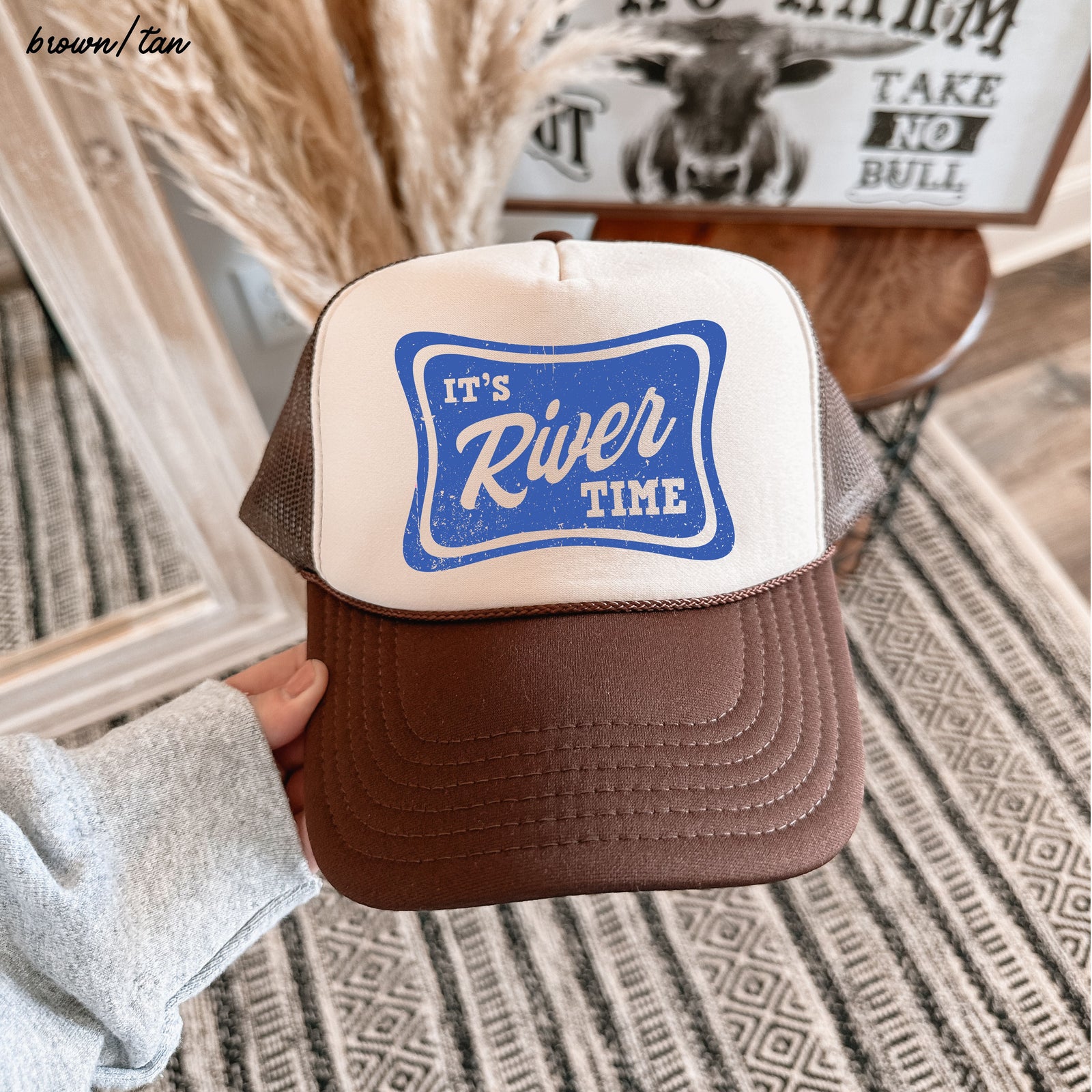 It's River Time Trucker Hat *9 COLORS