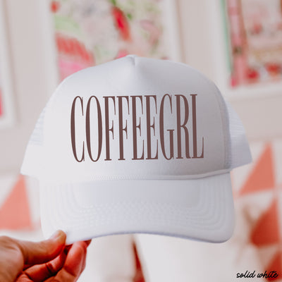 CoffeeGrl Trucker Hat *11 Colors