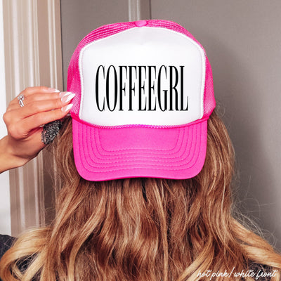 CoffeeGrl Trucker Hat *11 Colors