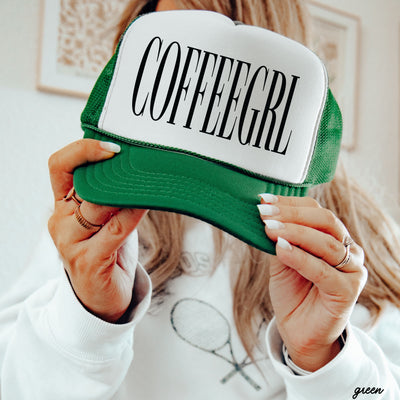 CoffeeGrl Trucker Hat *11 Colors