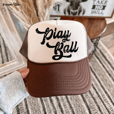Play Ball Trucker Hat *12 Colors