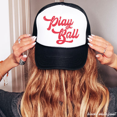 Play Ball Trucker Hat *12 Colors