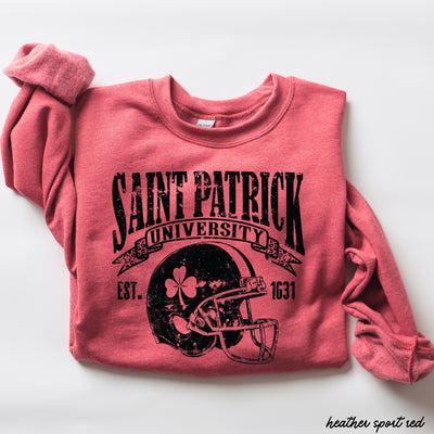 St. Patrick's Football University Sweatshirt *7 Colors (S-3X)