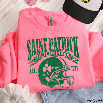 St. Patrick's Football University Sweatshirt *7 Colors (S-3X)