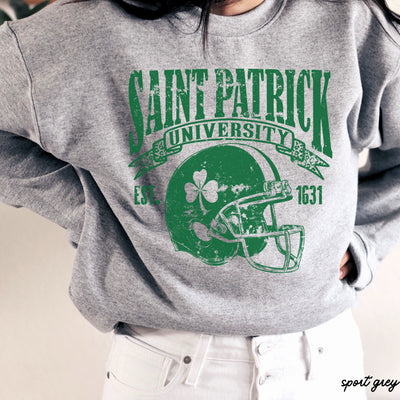 St. Patrick's Football University Sweatshirt *7 Colors (S-3X)