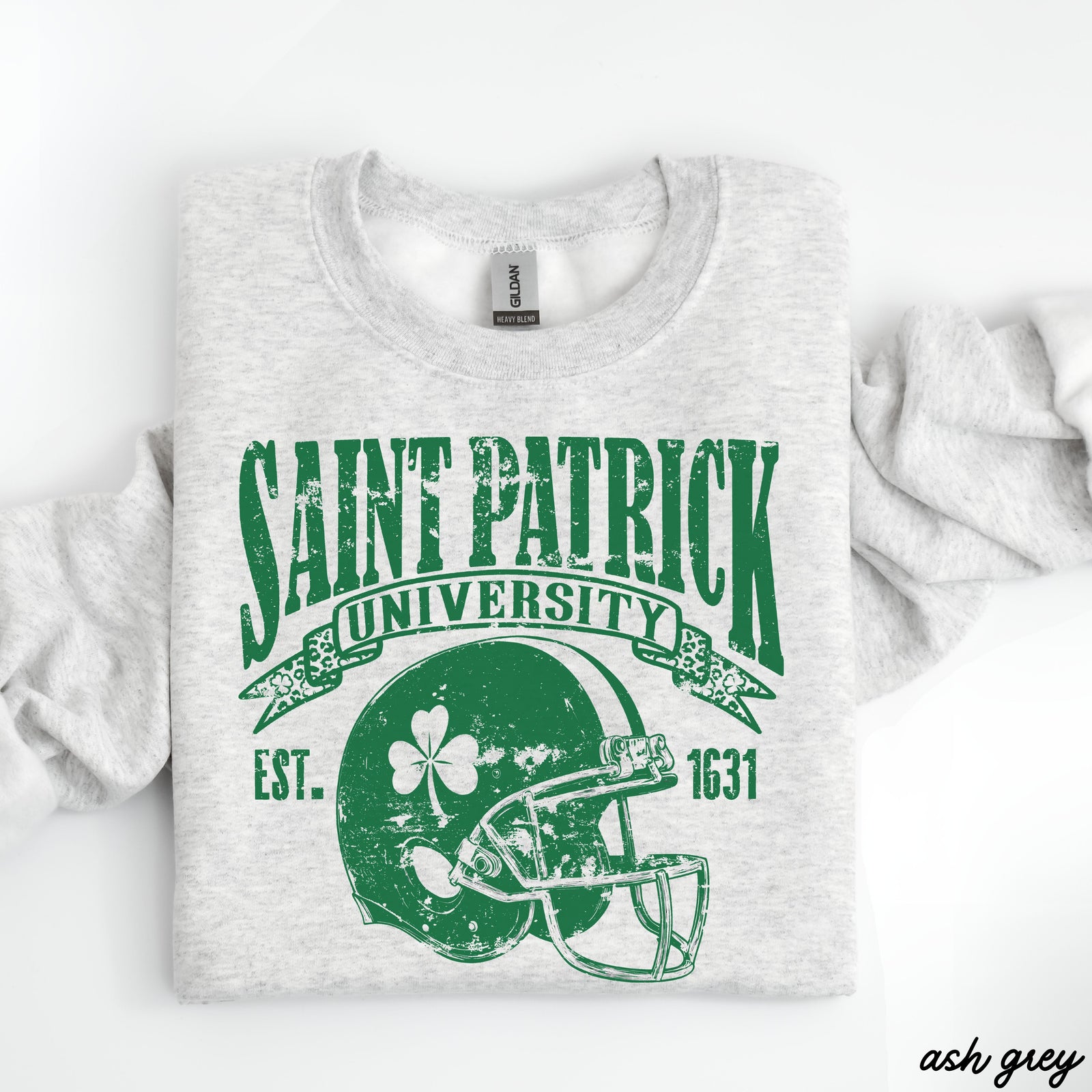 St. Patrick's Football University Sweatshirt *7 Colors (S-3X)