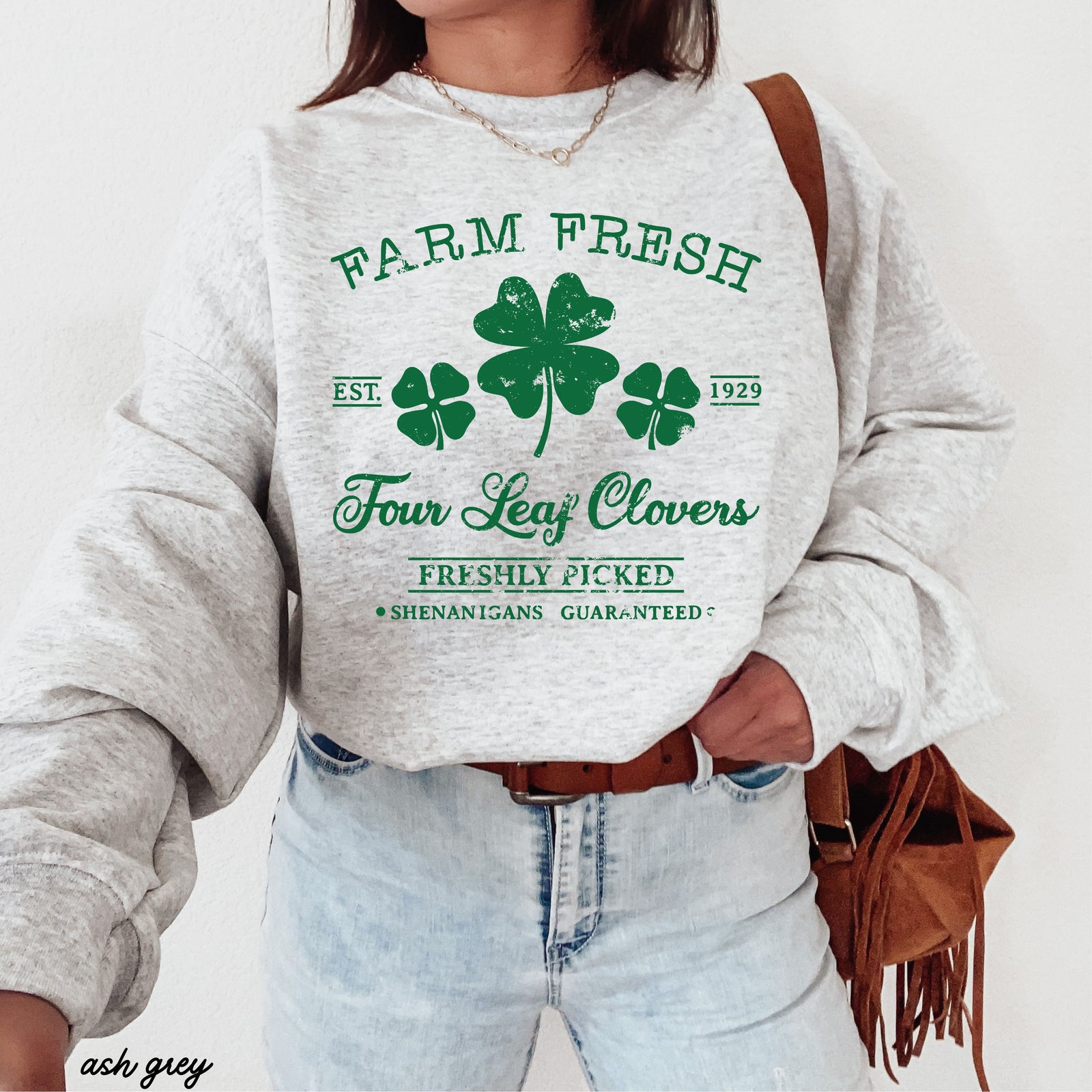 Farm Fresh Clovers Sweatshirt *6 Colors (S-3X)