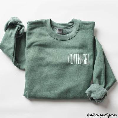 Coffeegrl Sweatshirt *9 Colors (S-3X)