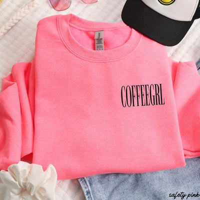 Coffeegrl Sweatshirt *9 Colors (S-3X)