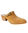 Explore More Collection - Drancy Western Mule in Tan