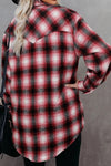 Explore More Collection - Full Size Plaid Collared Neck Long Sleeve Shirt