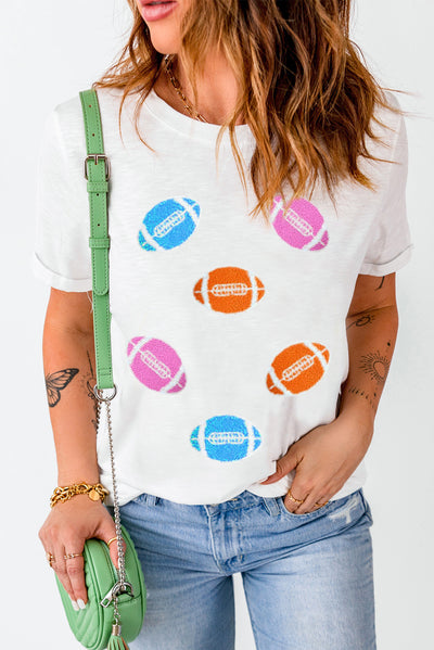 Explore More Collection - Ball Round Neck Short Sleeve T-Shirt