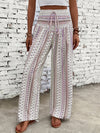 Explore More Collection - Printed Wide Leg Pants