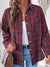 Explore More Collection - Perfee Plaid Button Up Long Sleeve Shirt