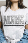 Explore More Collection - CHECKERED MAMA Graphic Tee