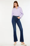 Explore More Collection - Kancan High Rise Double Waistband Flare Jeans