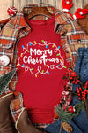 Explore More Doorbusters - MERRY CHRISTMAS Round Neck Short Sleeve T-Shirt