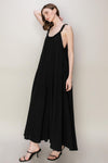 Explore More Collection - HYFVE Frill Sleeveless A-Line Maxi Dress