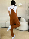 Explore More Collection - Double Take Full Size Sleeveless V-Neck Pocketed Jumpsuit