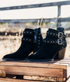 Explore More Collection - Elsa Leather Ankle Boot in Black