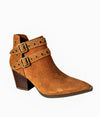 Explore More Collection - Elsa Leather Ankle Boot in Tan