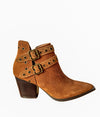 Explore More Collection - Elsa Leather Ankle Boot in Tan