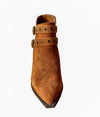 Explore More Collection - Elsa Leather Ankle Boot in Tan