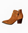 Explore More Collection - Elsa Leather Ankle Boot in Tan