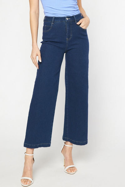 Syd - A Pair of Wide Leg Jeans - No Distressing
