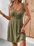 Explore More Collection - Scoop Neck Wide Strap Mini Tank Dress