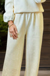 Explore More Collection - Round Neck Long Sleeve Top and Pants Set