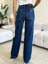 Explore More Collection - Judy Blue Full Size High Waist Straight Cargo Jeans