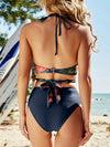 Explore More Collection - Cutout Halter Neck Two-Piece Swim Set