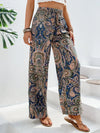 Explore More Collection - Printed Wide Leg Pants