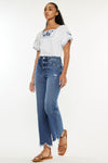 Explore More Collection - Kancan Full Size High Rise Slim Wide Leg Jeans