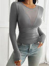 Explore More Collection - Devine Round Neck Long Sleeve T-Shirt