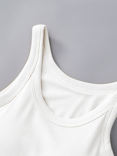 Explore More Collection - Round Neck Tank with Bra