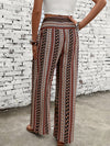 Explore More Collection - Printed Wide Leg Pants