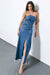 Explore More Collection - DREAMS COME TRUE DENIM MIDI DRESS