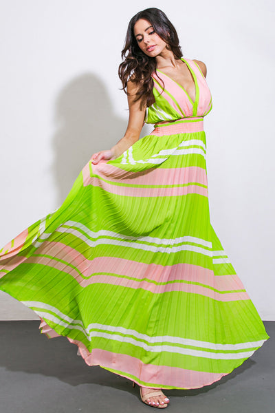 Explore More Collection - A QUICK TRIP WOVEN MAXI DRESS