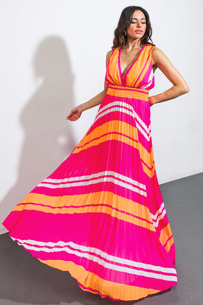 Explore More Collection - A QUICK TRIP WOVEN MAXI DRESS