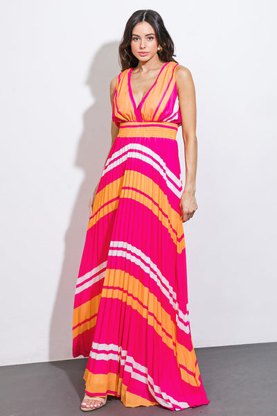 Explore More Collection - A QUICK TRIP WOVEN MAXI DRESS