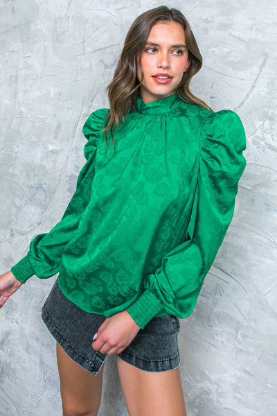 Explore More Collection - STOLEN GLANCES SATIN TOP